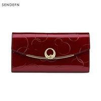 2020 new women wallets fashion long genuine leather top quality card holder female purse brand clutch carteira wallet for women