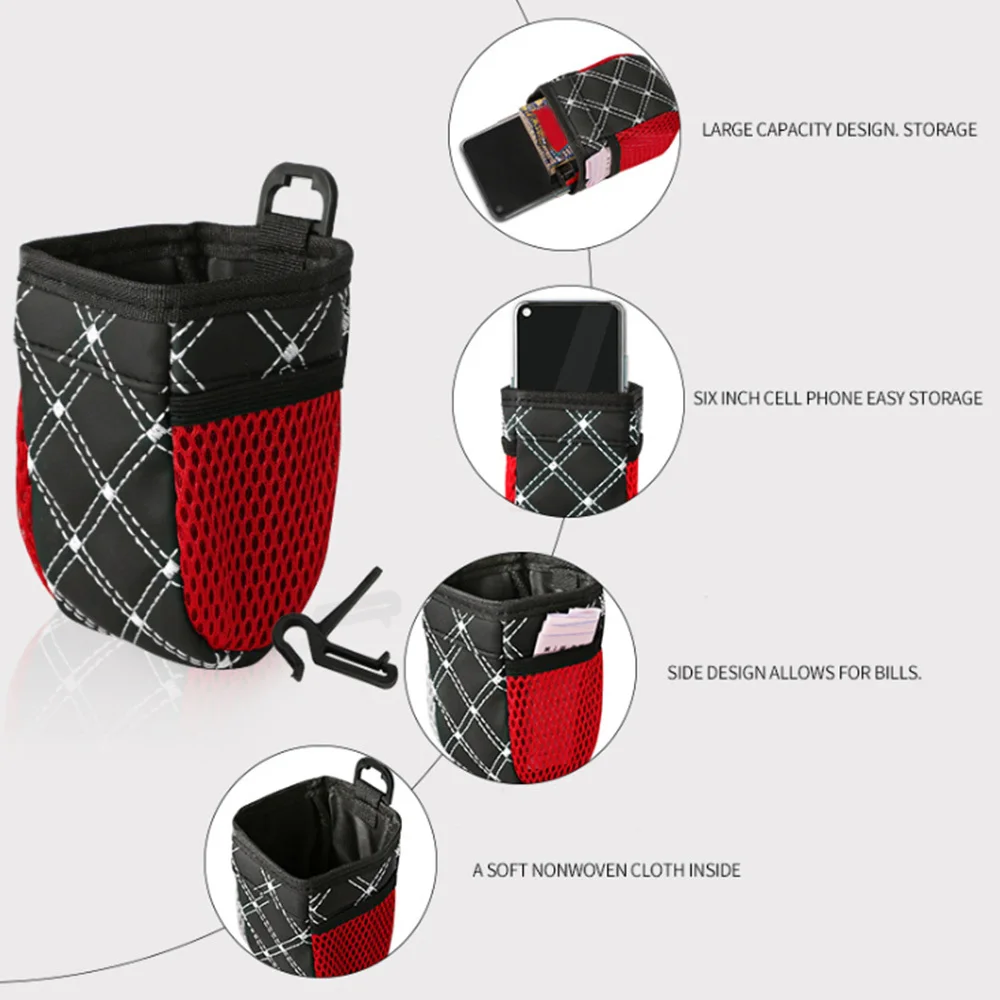 Авто вентиляционное отверстие мусорный ящик автомобиль мобильный телефон