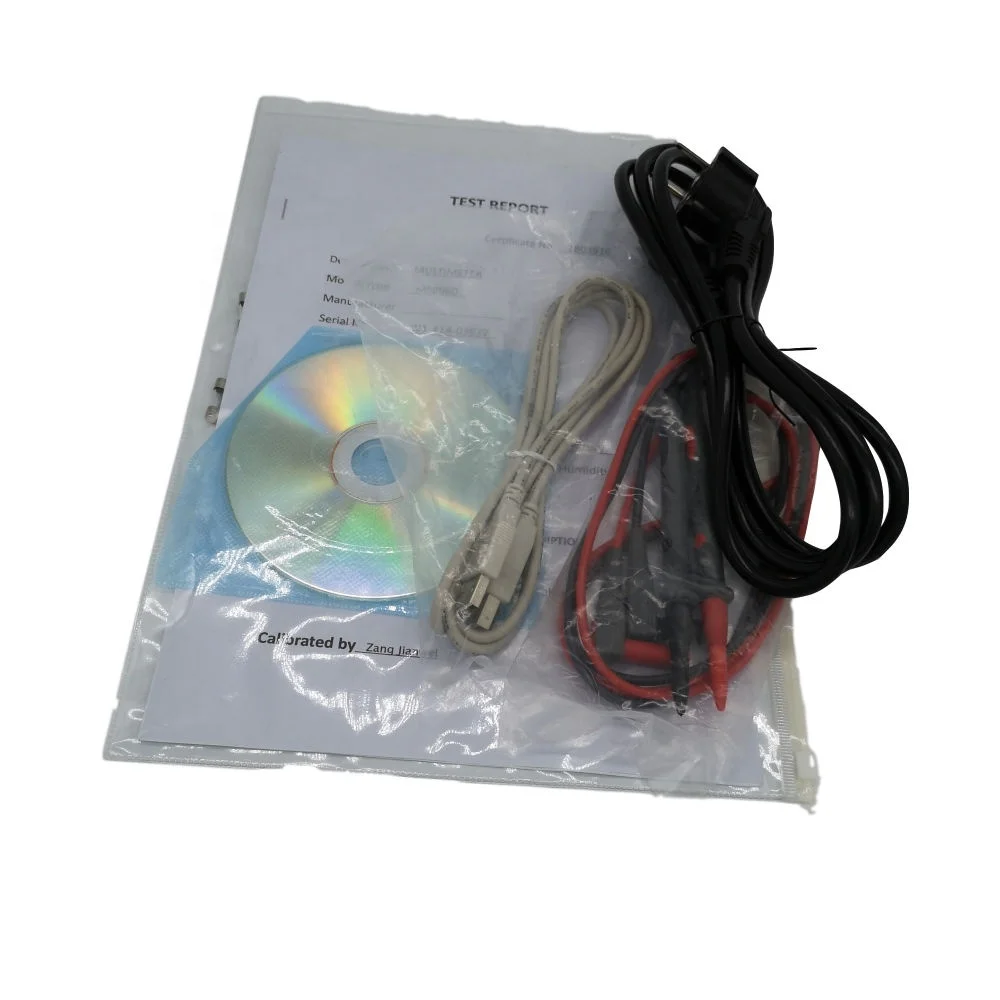 

6 1/2 bench-type digital multimeter with true RMS and RS232, Same to 8846A bench multimeter, 1200000 bench multimeter