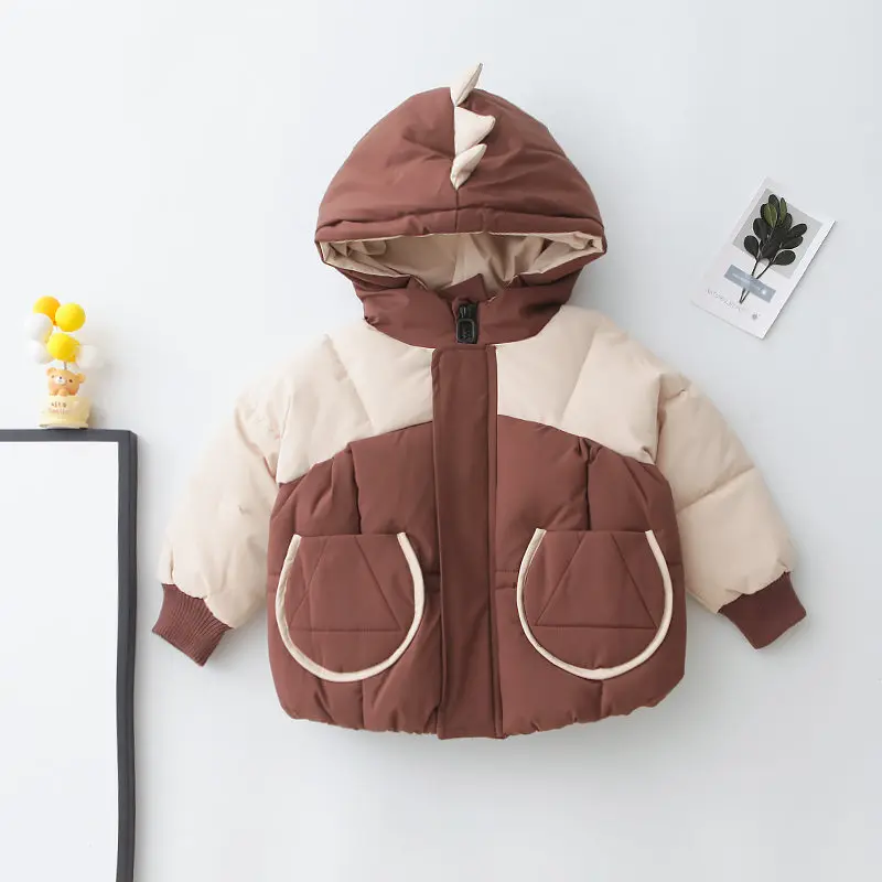 

Новинка 2022, куртки для девочек, детское пальто для мальчиков, детская зимняя верхняя одежда, плотные пальто, повседневная одежда для маленьк...