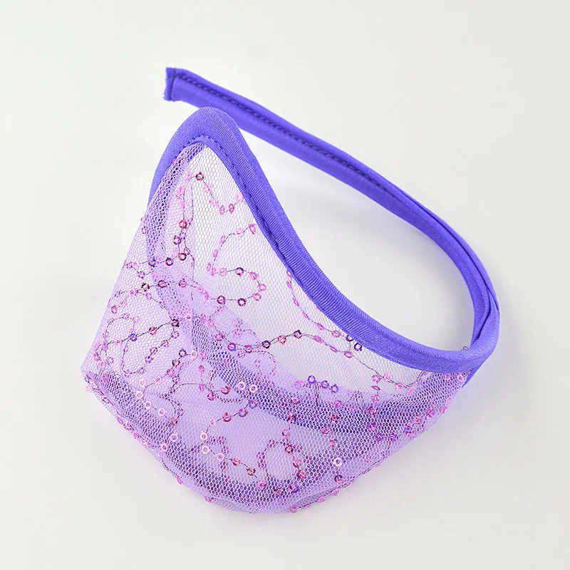 Мужское нижнее белье с выпуклым карманом и кружевным цветком прозрачное