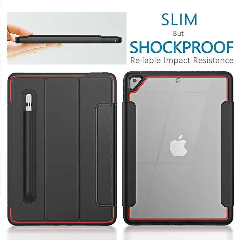 

Full Protection Shockproof Smart Case For iPad 9.7 2018 6 6th Generation 5 2017 Air 2 1 Tablet Case Cover