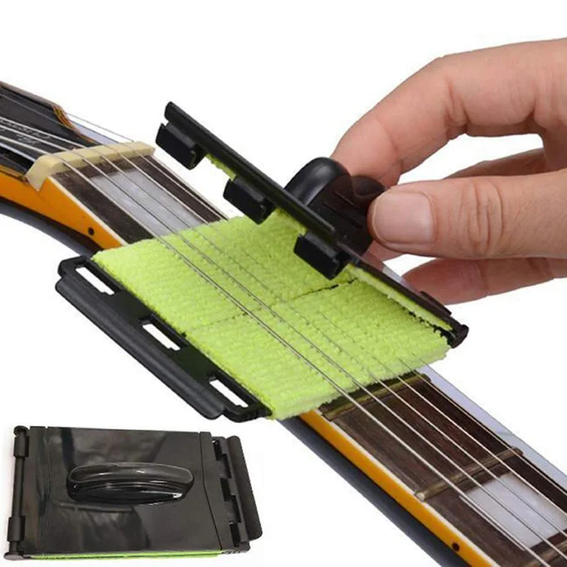 

1Pc Guitar Bass Fretboard Cleaner Guitar String Scrubber Cleaning Maintenance Care Kit for Guitar Bass Mandolin Ukulele