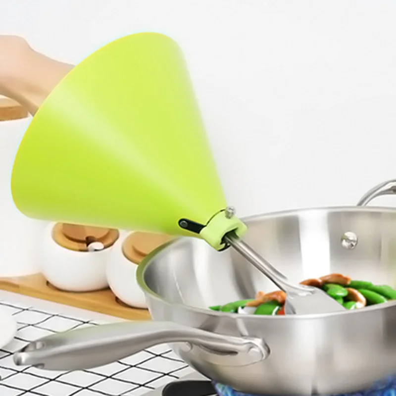 

Kitchen Oil Splash Guard Shovel Cover High Temperature Resistance Cooking Guard F2