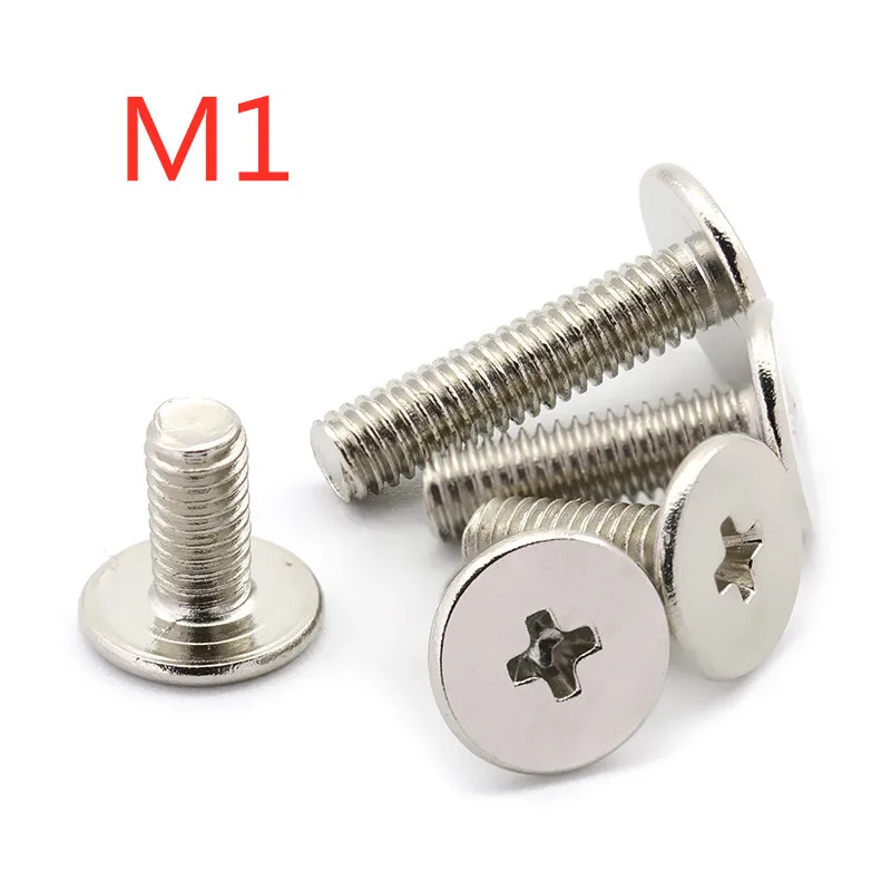 M1 * 0 8/1/1.3/1.5/2/2.5/3/3.5/4/4.5/. 5 плоская тонкая головка Крестовая Машина Винтовая винты с