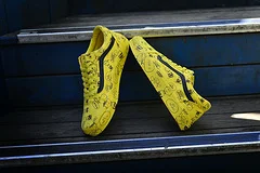 Обувь для скейтбординга Vans Old Skool желтые кроссовки унисекс спортивная обувь с
