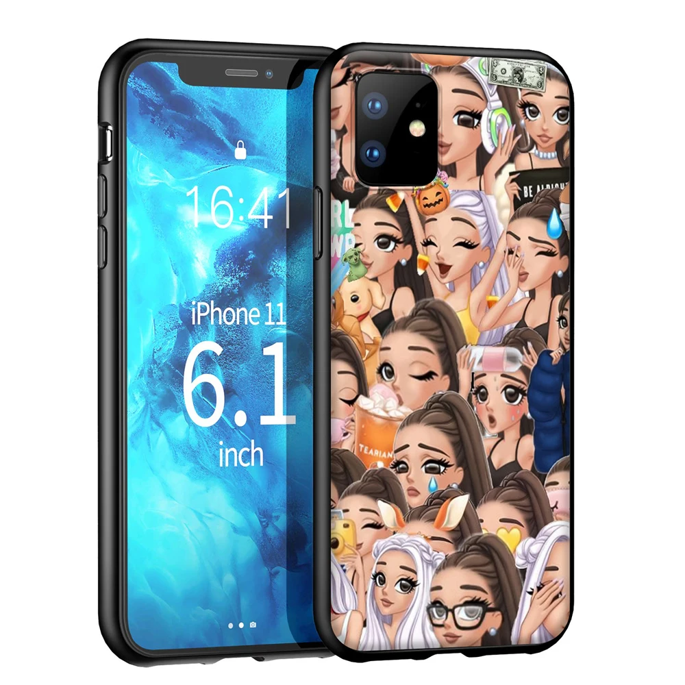 Мягкий силиконовый чехол YIMAOC Thank U Next Ariana Grande для iPhone 12 Mini 11 Pro XS Max XR X 8 7 6 6S Plus 5 5S