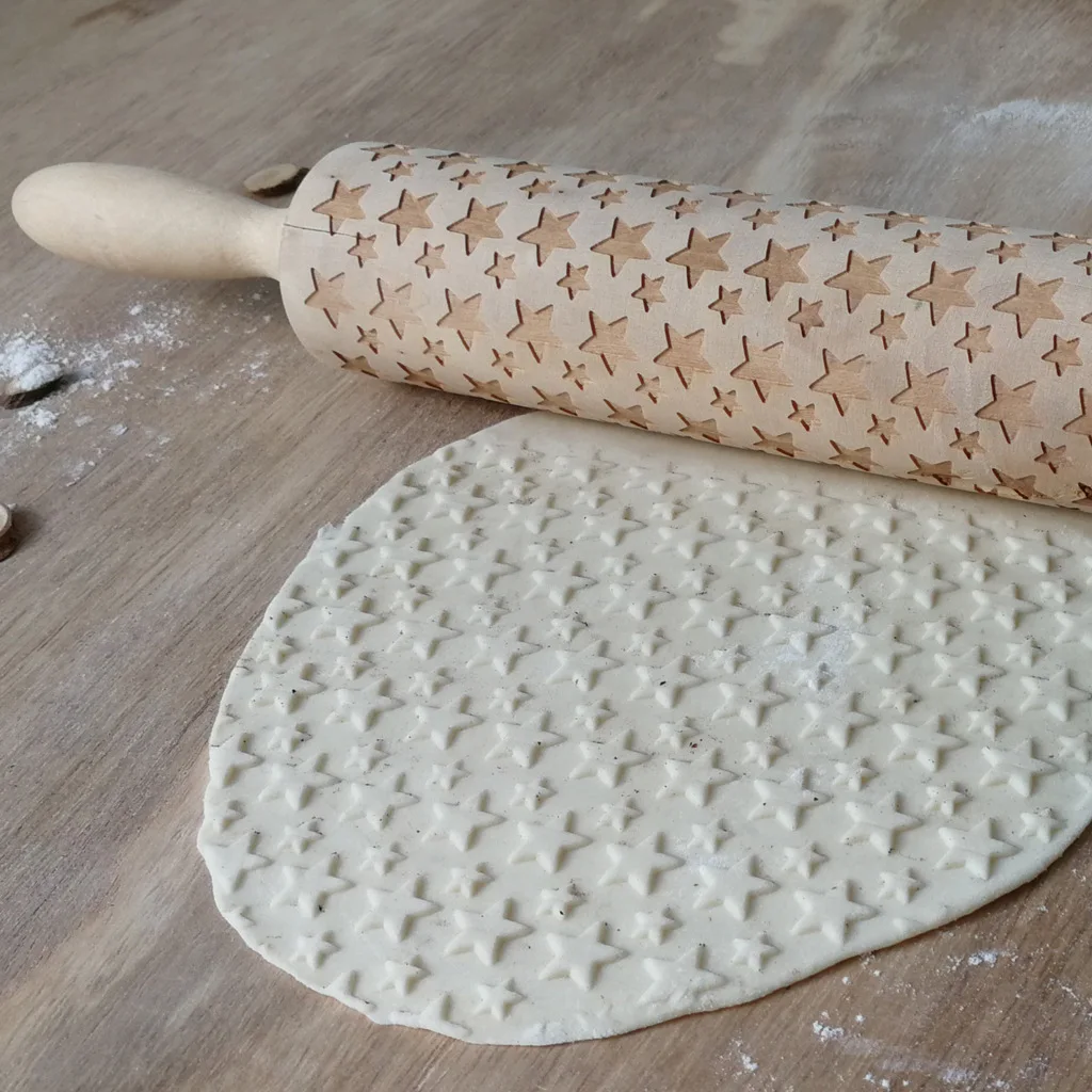 Деревянные Скалки для печенья хлеба инструменты выпечки рождественское печенье