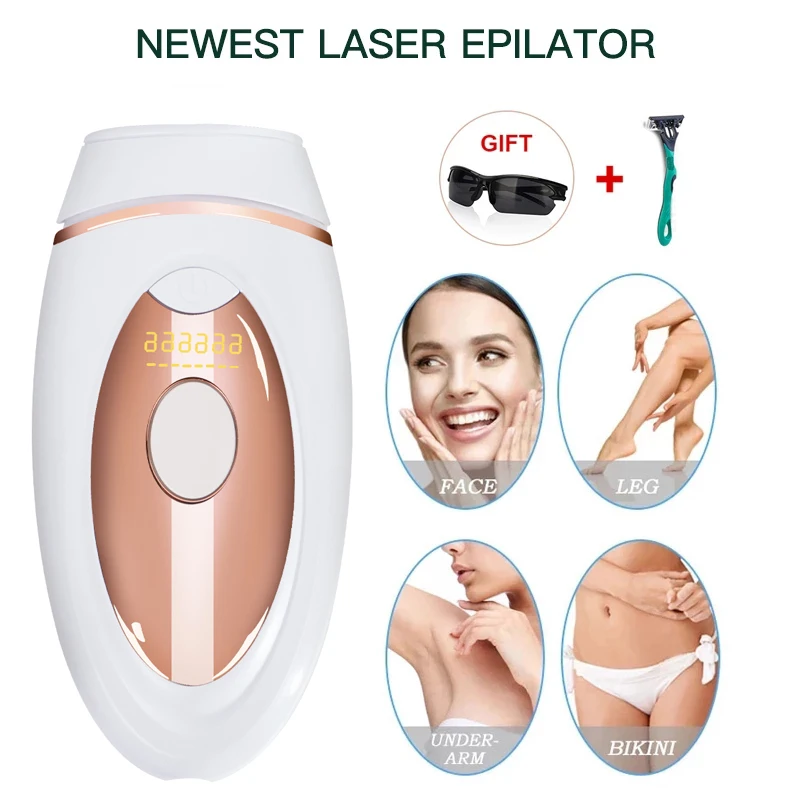 

IPL Hair Removal Laser Epilator Hair Remover for Permanent 999999 Flash Painless Personal Care Appliance Device
