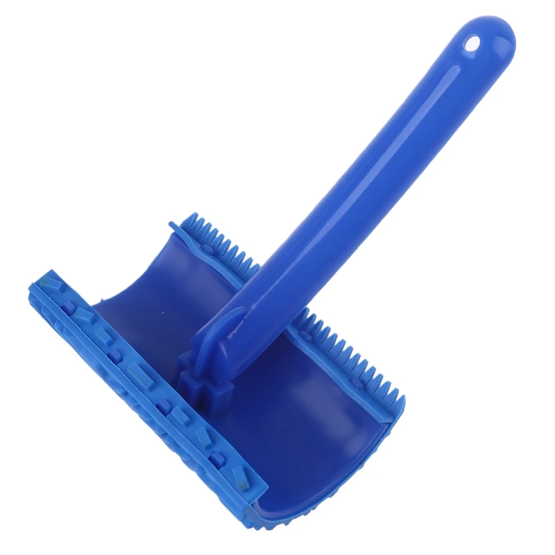 

Blue Wood Grain Tool with Rubber Handle Graining Empaistic Stamp Pattern for Wall Painting DIY Decoration Paint Roller