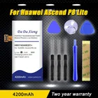 100% Оригинальный 4200mAh HB3742A0EZC + аккумулятор для Huawei Ascend P8 Lite GR3 2016 TAG-L21 L22 L23 L01 L03 L13 ALE-L21 UL00