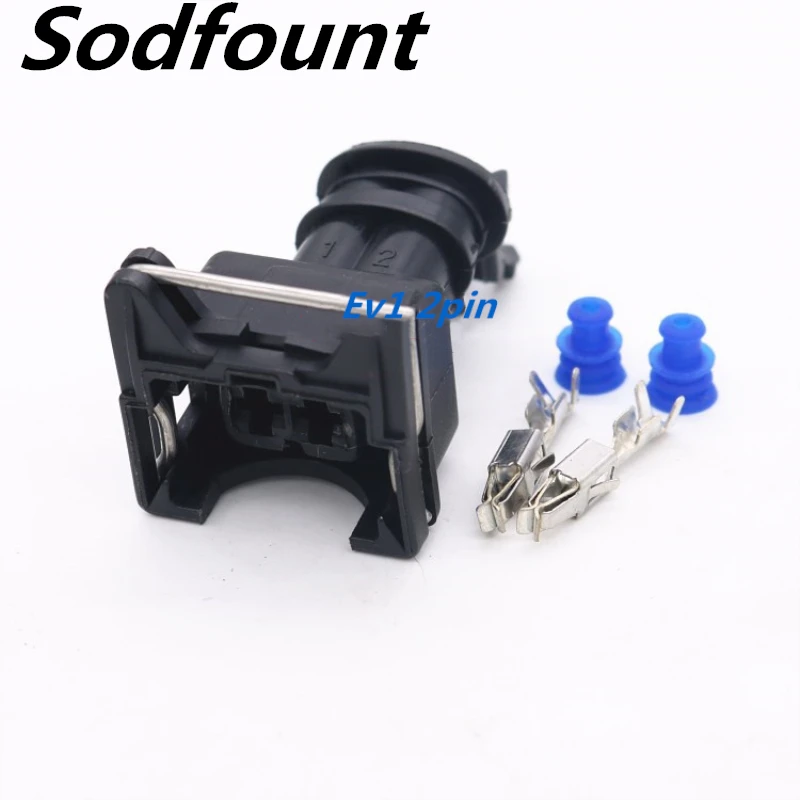EV1 автомобильный водонепроницаемый 2-контактный Электрический проводной разъем