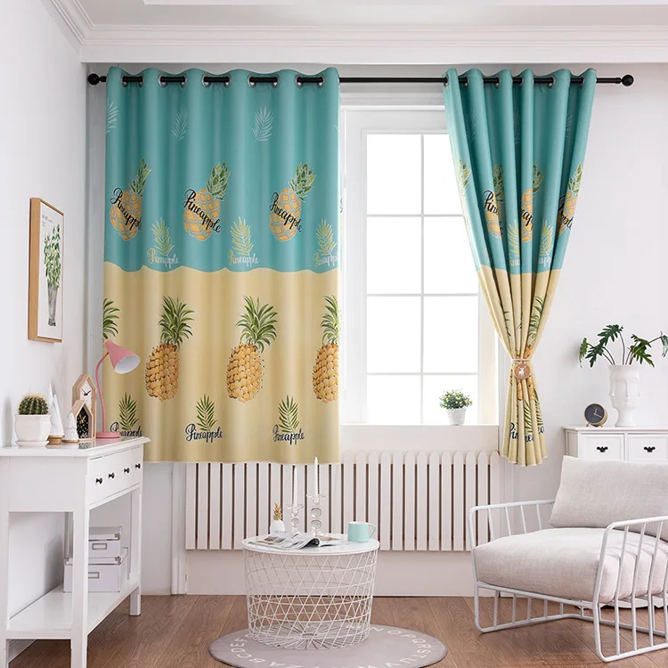 Полностью затеняющие Детские занавески для гостиной спальни балкона могут быть
