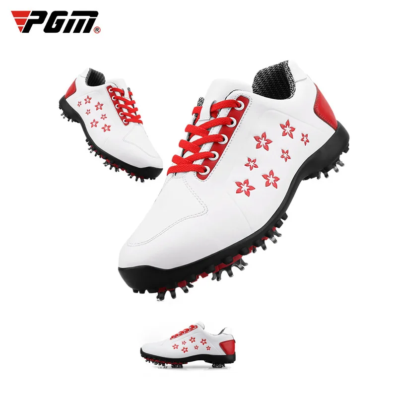 Ms PGM производители продают обувь для гольфа водонепроницаемая ногтей печатные