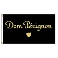 3x5 ft dom perignon champagne flag custom polyester print flags and banners for decor