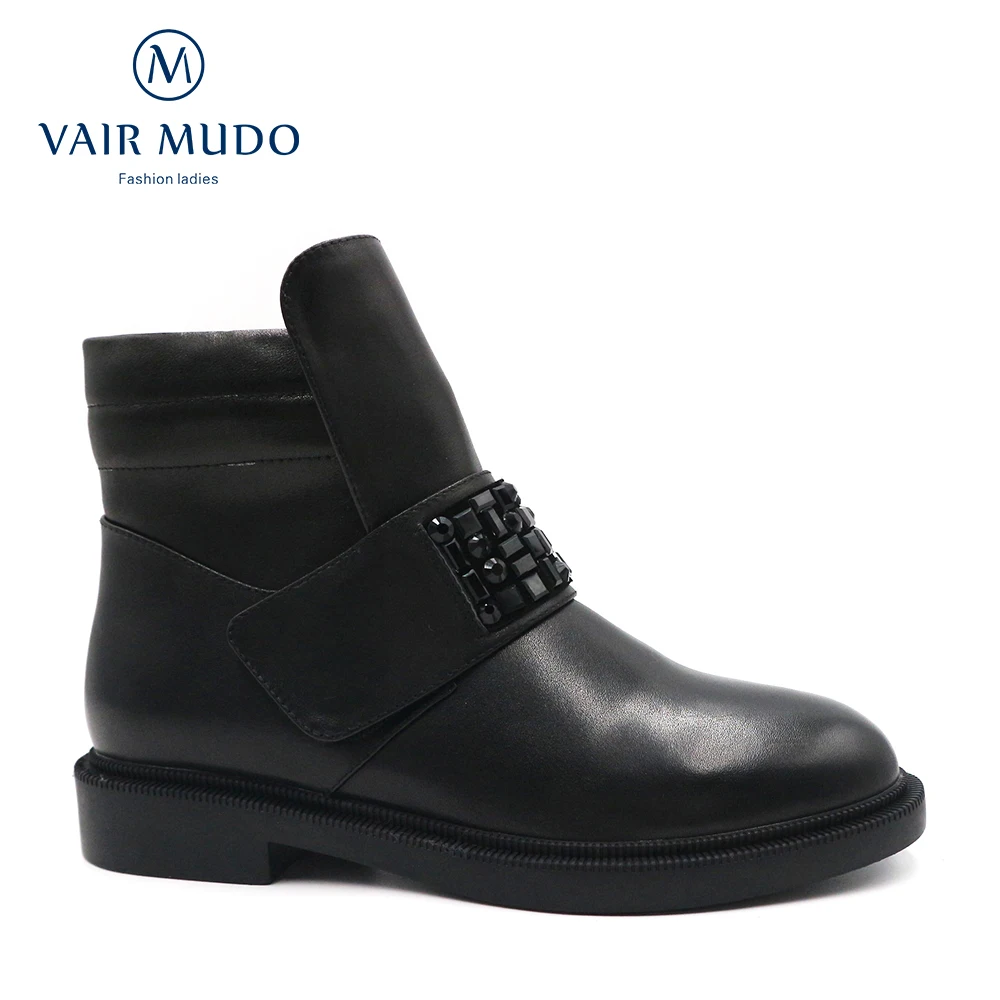VAIR MUDO/ботильоны Женские зимние ботинки Сезон осень зима Натуральная кожа На
