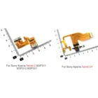 Микрофон громкости Боковая кнопка питания гибкий кабель для sony Xperia T2 XM50h D5303 D5322 лоток со слотом для сим-карты ридер держатель Гнездо