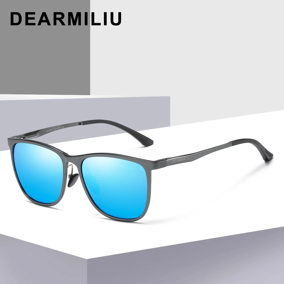 DEARMILIU Ретро стиль алюминий магний Брендовые мужские солнцезащитные очки