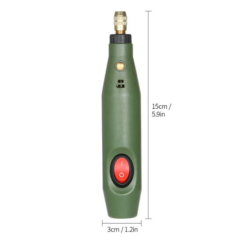 Электрическая мини-дрель набор шлифовальных машин из эпоксидной смолы сделай