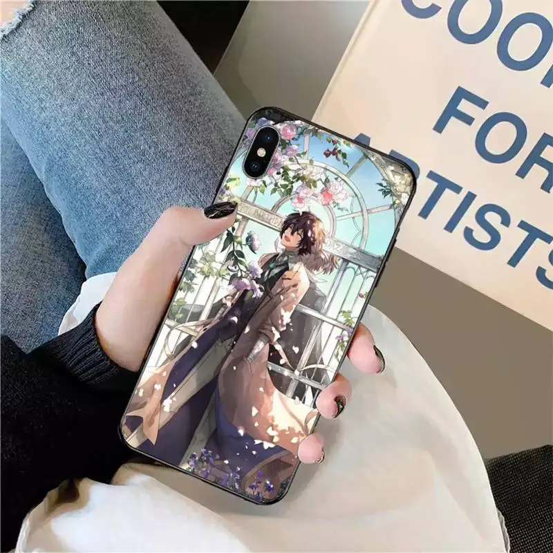 

Anime Bungou Stray Dogs Phone Case for iPhone 11 12 pro XS MAX 8 7 6 6S Plus X 5S SE 2020 XR mini