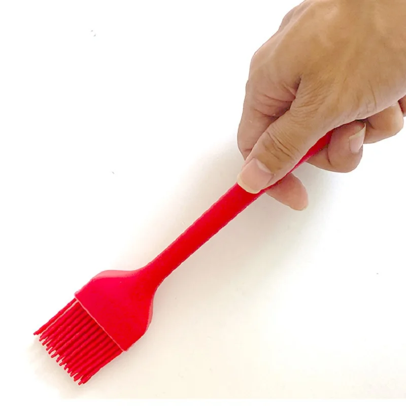 

26.5cm Silicone Pastry Brush for Baking Cake Eco-Friendly Oil Brushes Food Grade Material Kitchen Barbecue Utensils