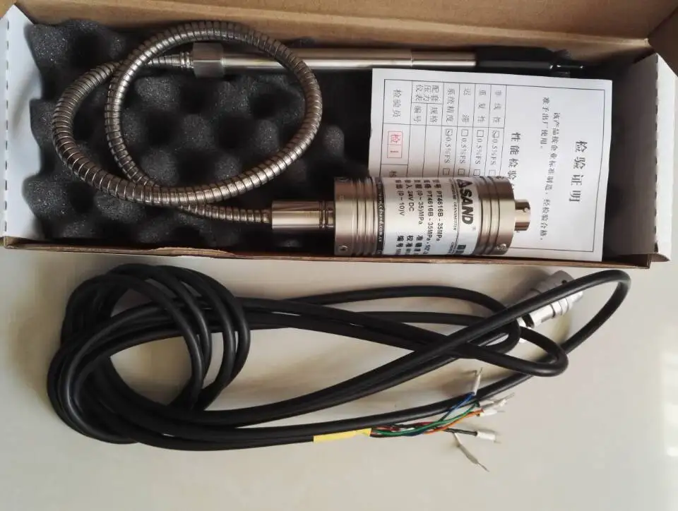 

Extruder High Temperature Melt Pressure Sensor Transmitter PT4616B-35MPA-1/2-6/18