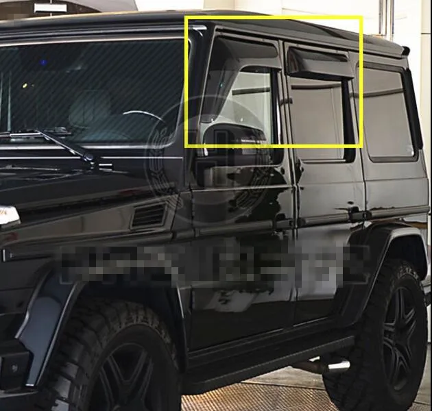 Автомобильный Стайлинг двери окна ветрозащитный козырек молдинг защита от Дождя