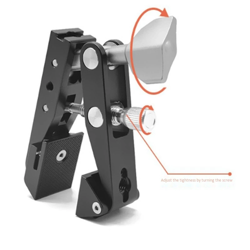 

Camera Crab Clamp Fixed Clip Portable Photography Bracket Tripod Support Stand for Canon DSLR Camera Accessories