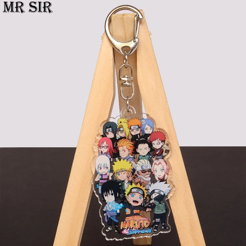 Цепочка для ключей с персонажами аниме Акацуки | Украшения и аксессуары