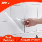 Виниловые самоклеящиеся наклейки Easytape 3 м5 м10 м, прозрачные настенные Стикеры для ванной комнаты, кухни, маслостойкие обои, водонепроницаемые пленки для стола