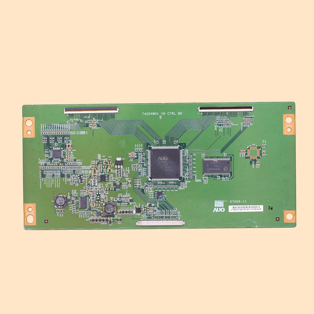 Плата tcon T420XW01 V9 CTRL BD 07A06 11 для 42 ''материнской платы телевизора дюймовая сменная