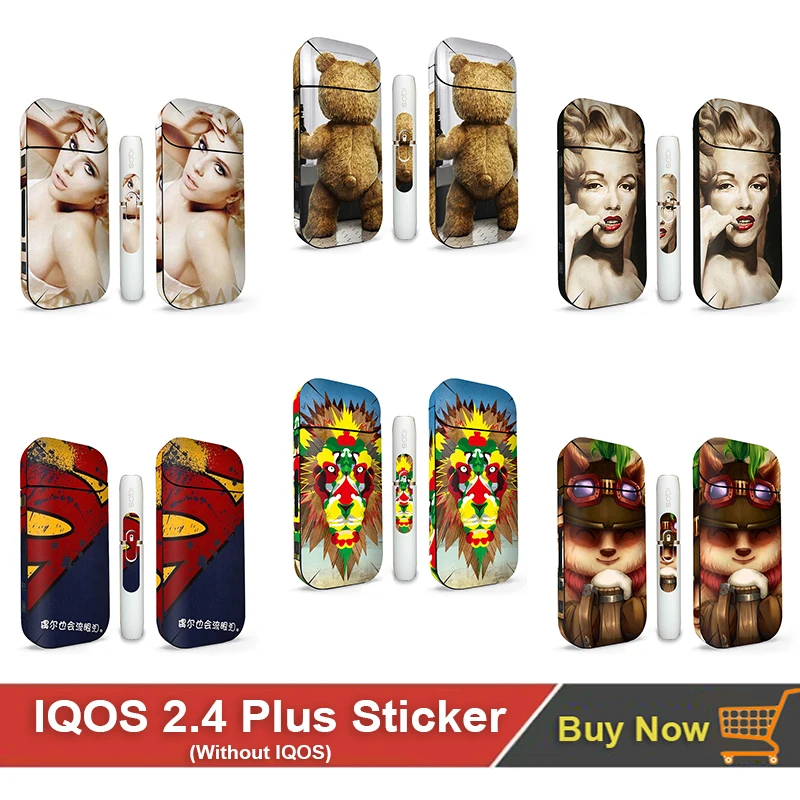 Сексуальные женские стикеры IQOS для 2 4 Plus универсальные 3м печатные защитные