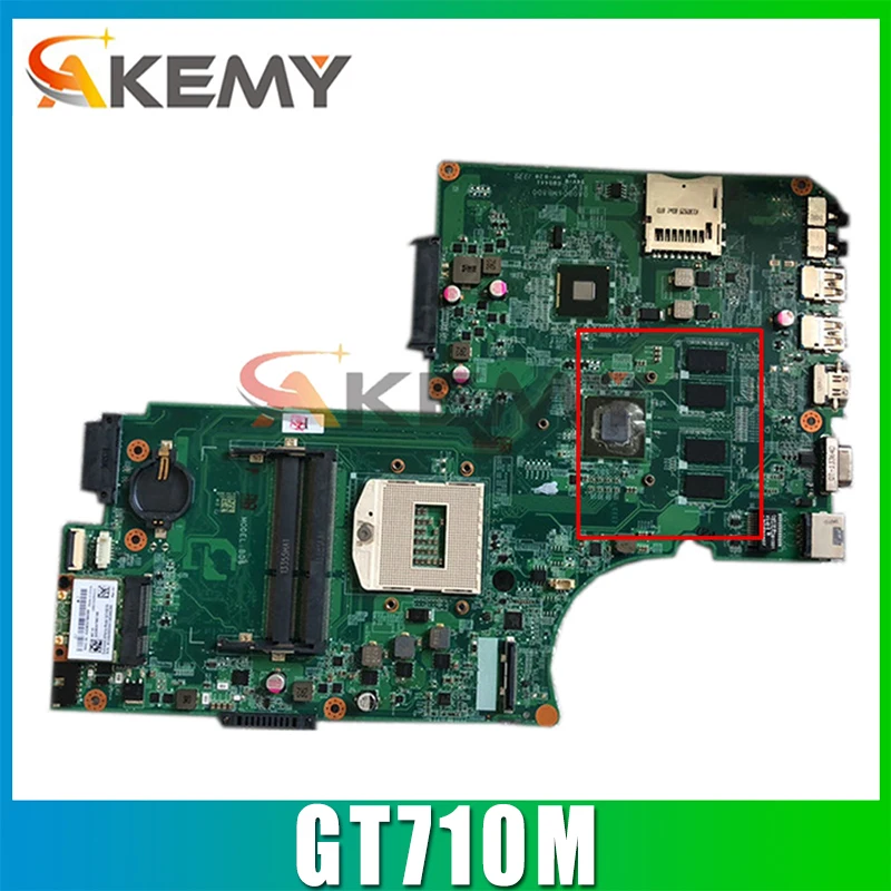 

Материнская плата AKEMY DA0BD6MB8D0 A000245420 для ноутбука toshiba satellite S70T S70 S75, материнская плата GeForce GT710M