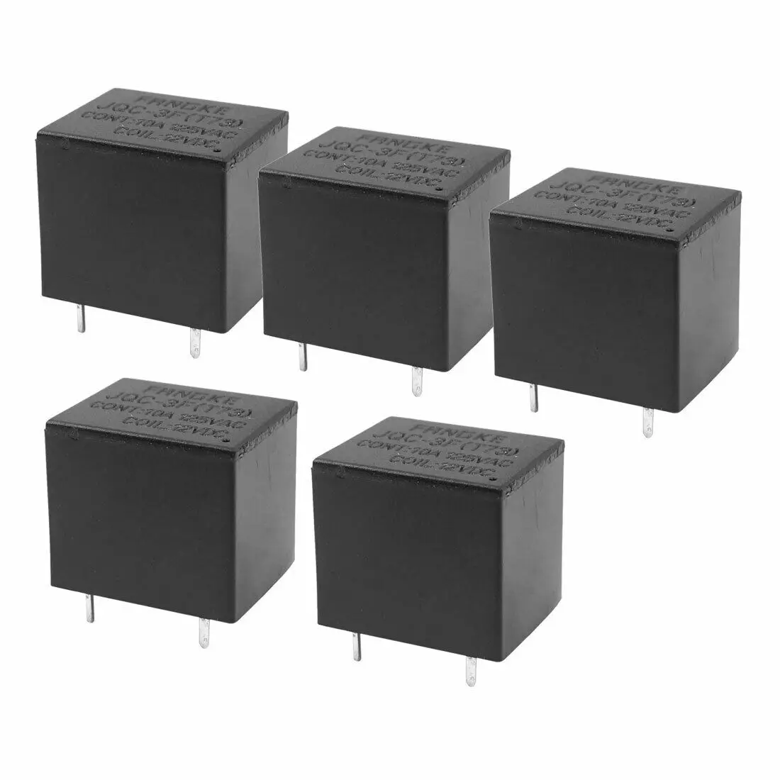 DC 12V Катушка SPDT 5 Pin 1NO 1NC мини Мощность реле PCB Тип JQC-3FT73 шт. | Строительство и ремонт