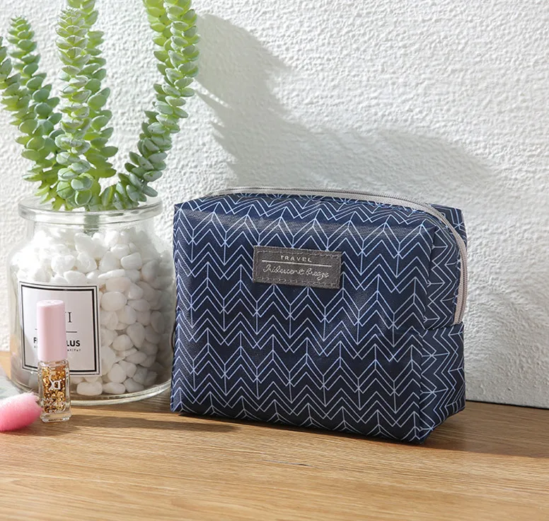 Модный мини кошелек косметичка с милыми цветами дорожная сумка для стирки