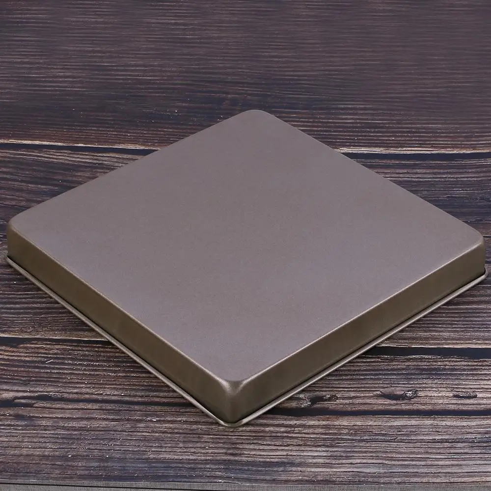 Антипригарная квадратная форма для выпечки тортов 11 дюймов поднос из