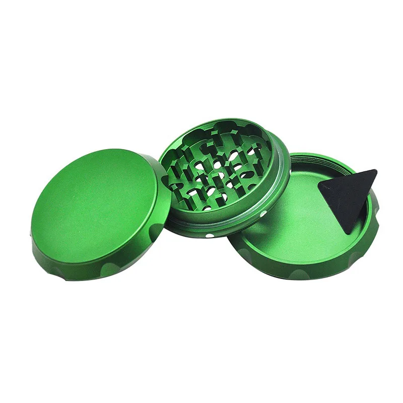 New Style 60mm Three-layer Metal Grinder Tobacco Crusher Dice Herb Customizable Logo | Дом и сад