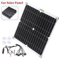 pohiks 80w 18v monocrystalline solar panel mobile phone charger dual usb output solar cells poly solar panel for car charger