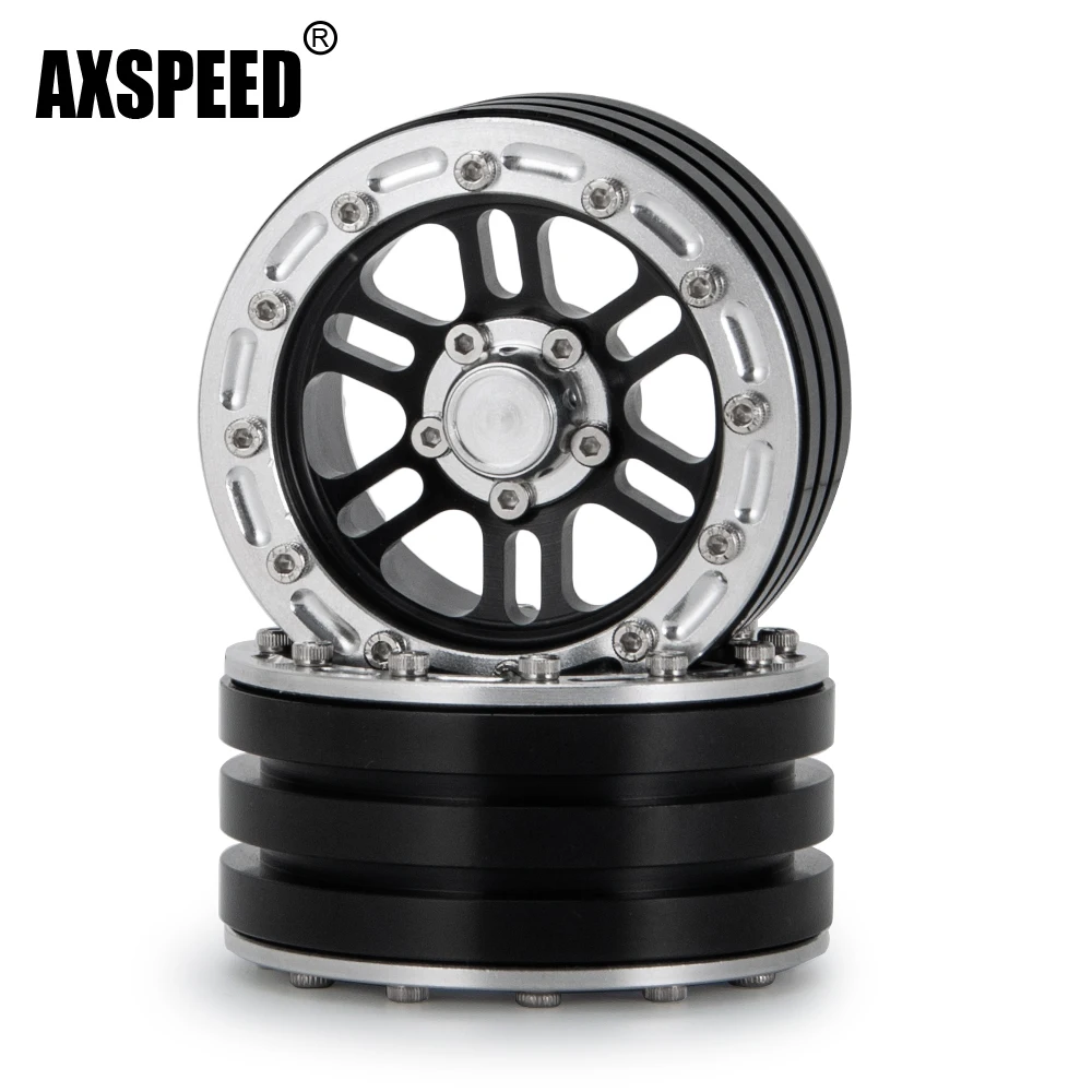 Колесные диски AXSPEED 4 шт./компл. сплав металла бусина ступицы 1 9 дюйма для Axial SCX10 D90