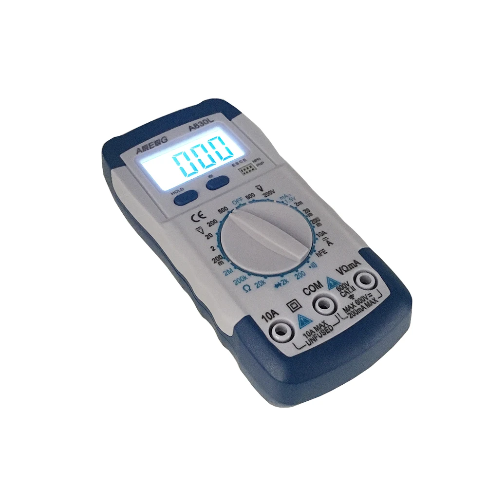 

SANHOOII Premium LCD Digital Multimeter Ohmmeter Multi Tester AC DC Voltmeter