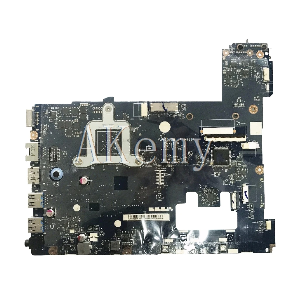 

SAMXINNO For Lenovo G405 laptop motherboard VAWGA/GB LA-9912P with CPU DDR3 100% tested free shipping