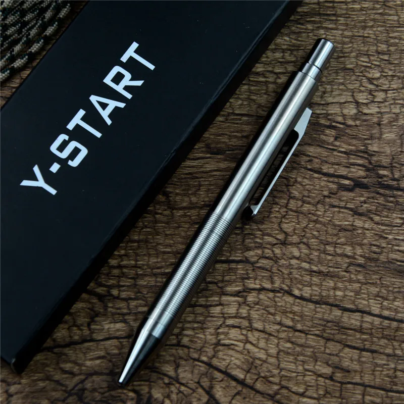 

Y-START Tactical Pen Titanium alloy Handle for office outdoor defense EDC tools YP06