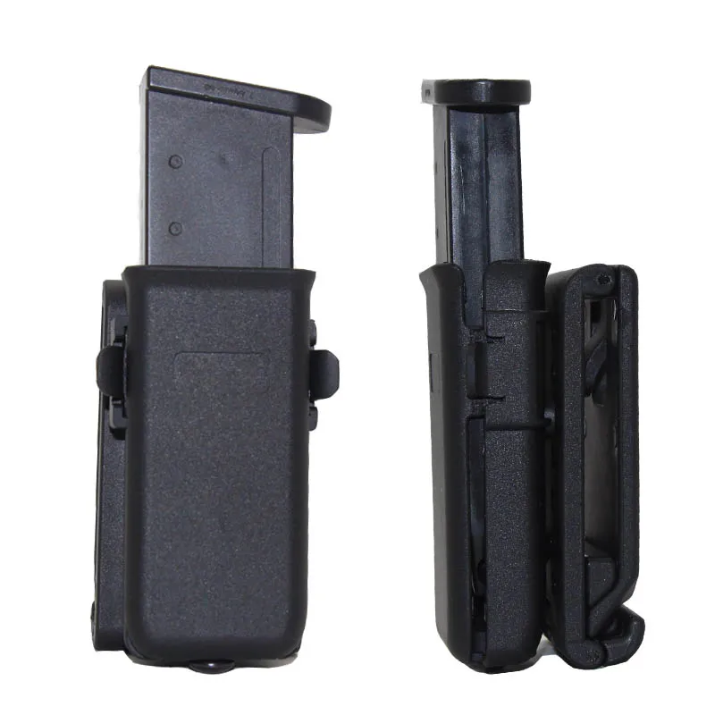 Tactical Universal 9mm.40.45 Gun Magazine Pouch for Glock 17 19 Beretta M9 92 1911 G2C Pistol Mag Pouch Case for Hunting Airsoft 