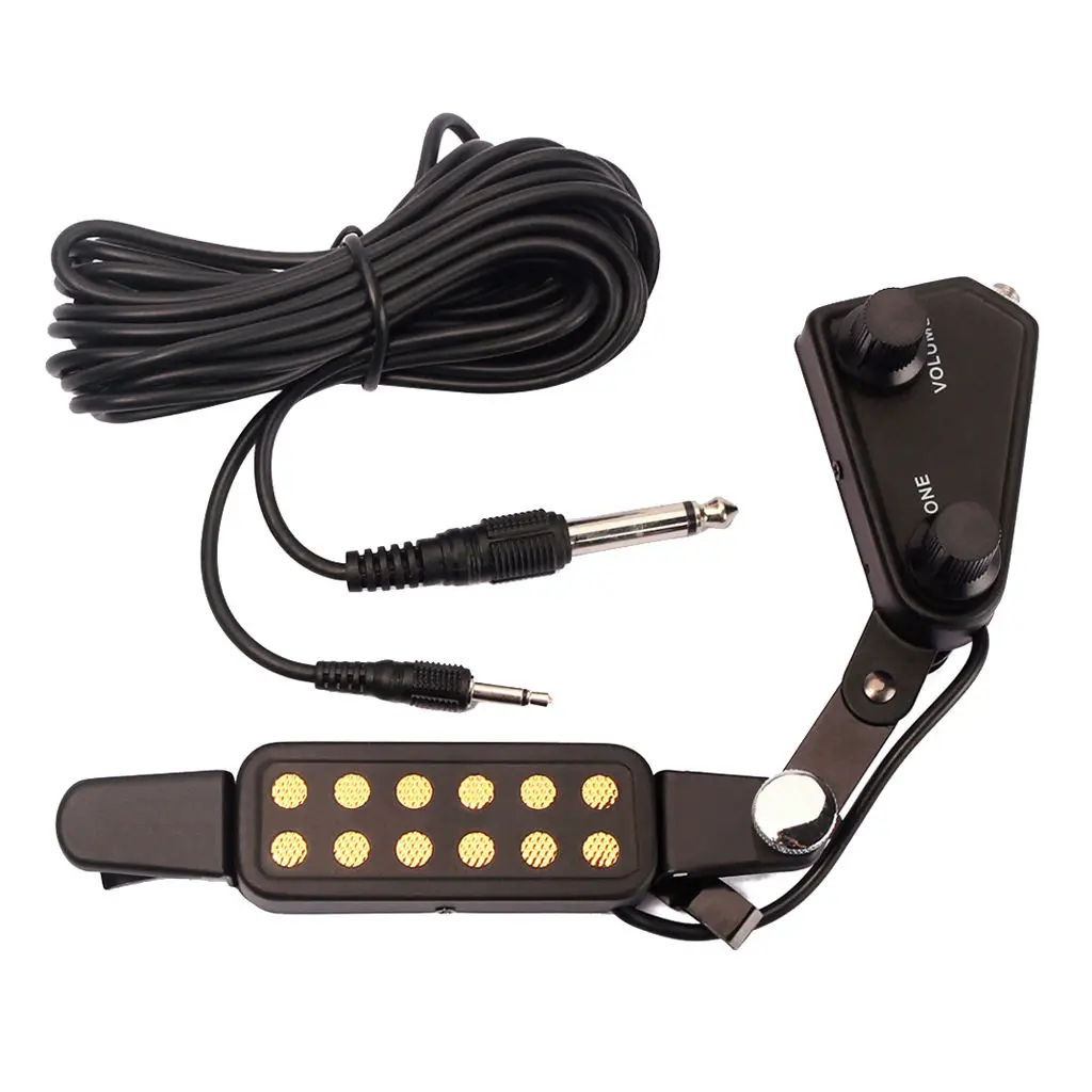 

Classical Acoustic Guitar Pickup Amplifier Soundhole Volume Control