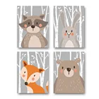 Алмазная 5D картина сделай сам, мультяшная лиса, животное, вышивка крестиком, спален, алмазная вышивка, мозаика, домашний декор, подарок для детей