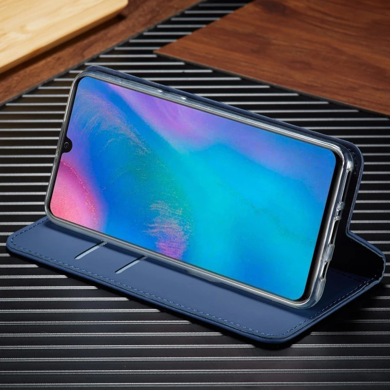 Роскошный флип-кошелек для Huawei P30 Pro Lite Магнитный кожаный мягкий силиконовый