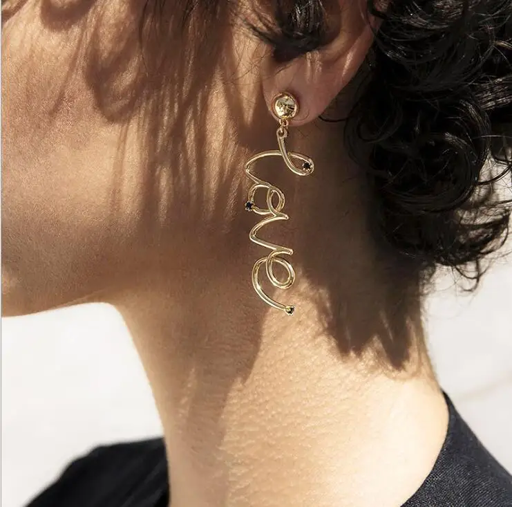 Louis Vuitton Clover Earrings - Gold-Tone Metal Hoop, Earrings - LOU47178