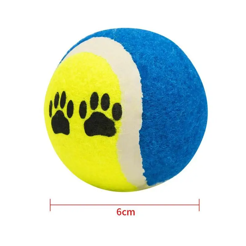 

1PC Pets Toys Dog Cat Chew Toy Vogue Tennis Balls Run Throw Outdoor Catch Play Funny accessories E8W3