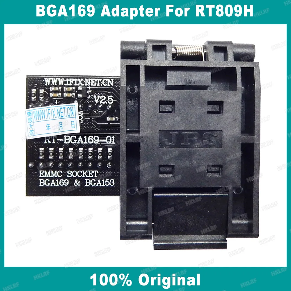 BGA169/BGA153 BGA48 EMMC адаптер RT BGA169 01 в 2 5 с 4 шт. BGA блокирующая коробка для RT809H