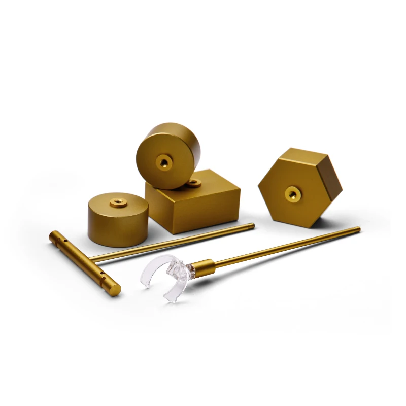 Oirlv Metal Earring Display T Shape Dangle Earring Support Jewelry Ring Rack Display Organizer Showcase